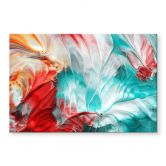Acrylglasbild Westum - Abstrakte Jahreszeiten 