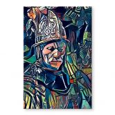 Tableau sur verre acrylique Zamart - Hommage à Rembrandt - L'homme 