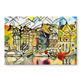 Acrylglasbild Zamart - Kandinsky trifft Amsterdam 