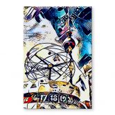 Acrylglasbild Zamart - Kandinsky trifft Berlin Alexanderplatz 