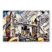 Acrylglasbild Zamart - Kandinsky trifft London 