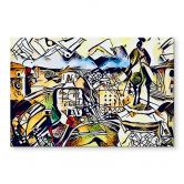 Acrylglasbild Zamart - Kandinsky trifft Rom 