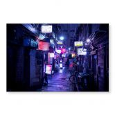 Acrylglasbild Hugonnard - Nachtleben in Japan 