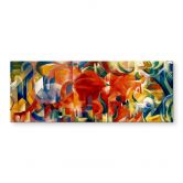 Acrylglasbild Marc - Spielende Formen - Panorama 