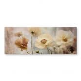 Acrylglasbild Blumenpracht in warmen Pastelltönen - Paksoylu - Panorama 