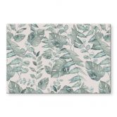 Wandbild Dschungelblätter Aquarell Creme - Bloomery Decor - Alu-Dibond 