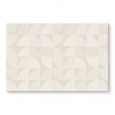 Wandbild Halbkreise im Retro-Stil - Bloomery Decor - Alu-Dibond 