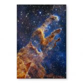 Wandbild James Webb Telescope - Pillars of Creation - Alu-Dibond 