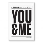 Wandbild You and me - Alu-Dibond - Kerr-Dineen 