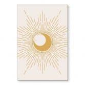 Wandbild Goldene Sonnenstrahlen - KsanaKalpa - Alu-Dibond 
