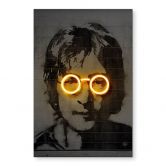 Wandbild John Lennon - Mielu - Alu-Dibond 