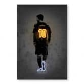 Wandbild Messi - Alu-Dibond - Mielu 