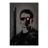 Wandbild Terminator - Mielu - Alu-Dibond  