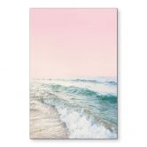 Wandbild Rosa Himmel über dem Meer - Sisi & Seb - Alu-Dibond 