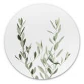 Alu-Dibond Wall Circle Sisi & Seb - Olive Branch 