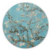 Alu-Dibond van Gogh - Mandelblüte - Rund 