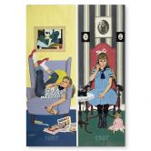 Wandbild Kurt Ard - Heute wie damals (1957) - Alu-Dibond 