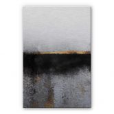 Dibond Schilderij met zilver effect Fredriksson  Smoky Gold 