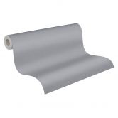 Architects Paper Floral Impression - Papier peint intissé uni, gris 