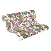 Architects Paper Vliestapete Floral Impression Blumentapete floral bunt, grün, blau, rosa, creme 