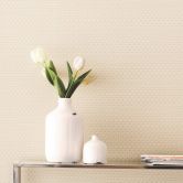 A.S. Creation non-woven tapet i beige og bronze ensfarvet tapet 
