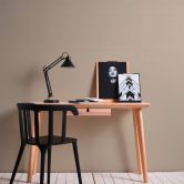 A.S. Creation geometrisk tapet i beige og bronze non-woven tapet ensfarvet tapet 