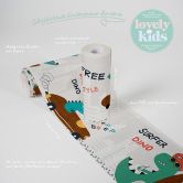 Lovely Kids selbstklebende Kinderzimmer Bordüre Cool Dino mit Dinosauriern 