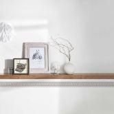 A.S. Création selbstklebende Bordüre Only Borders Mäander beige, grau, metallic 