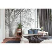 Architects Paper Fotobehang Atelier 47 Black & White Forest 