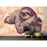 Fototapete Atelier 47 Sloth Design Tiere - Architects Paper 