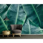 Livingwalls Fototapete Designwalls Banana Leaves Natur 