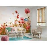 Livingwalls Fototapete Designwalls Flower Meadow Blumen 