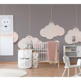non-woven wallpaper Designwalls in grey and white non-woven wallpaper Clouds sky  