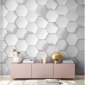 Livingwalls 3D Fototapete Designwalls Honeycomb 
