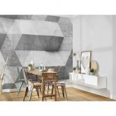 Livingwalls Fototapete Designwalls Concrete Surface in 3D Optik 