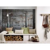 Livingwalls Fototapete Designwalls Concrete Posts in Betonoptik 