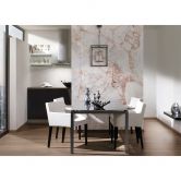 Livingwalls Fototapete Designwalls Gray Light Marble in Marmoroptik 