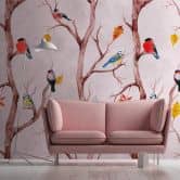 Livingwalls Metropolitan stories THE WALL vogel behang 