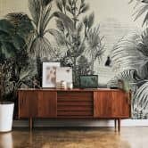 Livingwalls Dschungeltapete Metropolitan Stories THE WALL Vliestapete grau, beige 