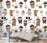 Fototapete für Kinder bunt creme - Vliestapete Kunst für Kinder Livingwalls - matt und glatt 