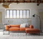tapet industriel beige grå - non-woven tapet beton Livingwalls - mat og glat 