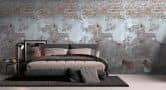 Fototapete Steinwand grau beige - Vliestapete Industrial Livingwalls - matt und glatt 