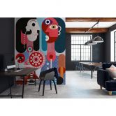 Livingwalls Photo Wallpaper Walls by Patel 2 couples 3 