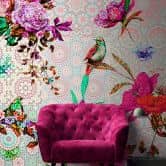Livingwalls Fototapete Walls by Patel mosaic garden 2 
