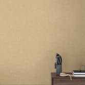 Strukturtapete Textil-Optik Sandgelb Beige - Dezente Vliestapete modern 