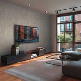 Vliestapete in Beton-Optik Grau Beige – Putzstruktur Tapete matt modern  