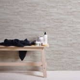 Selbstklebende Tapete & Möbelfolie - Steinwand - beige - Rolle 840x53 cm  