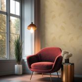 Non-woven wallpaper geometric shapes brown yellow wallpaper wallpaper geometric 