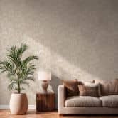 Ikke-vævet tapet palmer beige creme hvid metallisk tapet tapet blade natur 