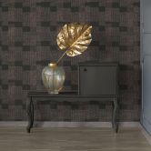 Livingwalls Ethnotapete Desert Lodge Vliestapete bronze, schwarz 